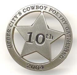 10th Aniversary Sterling Silver Commemorative Pin